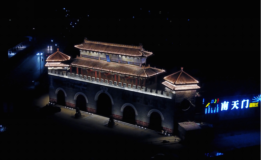 The important node lighting project of jizhou district brigade and urban area of hengshui city
